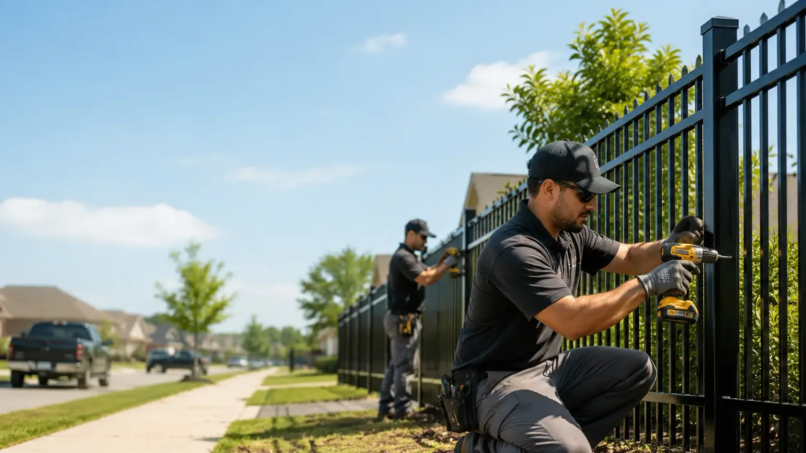 Metal Fence Installation in Nashville, IN